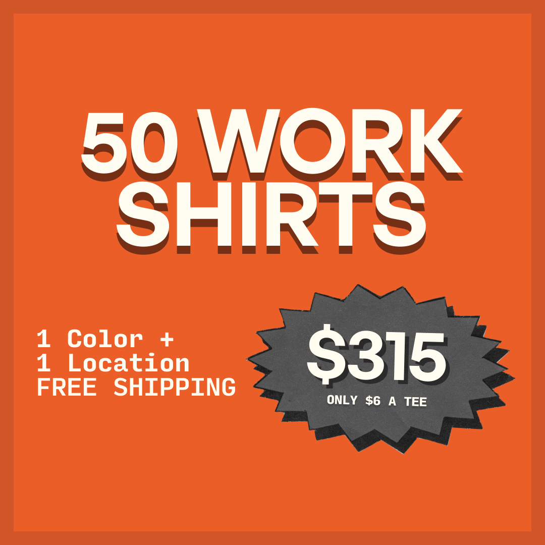 50 Work Shirts Deal